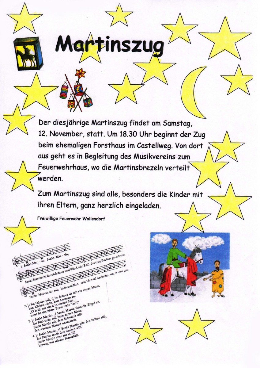 mit der freiwilligen Feuerwehr.